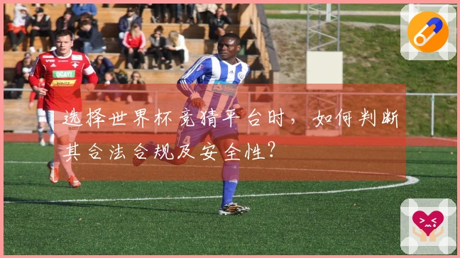 选择世界杯竞猜平台时，如何判断其合法合规及安全性？