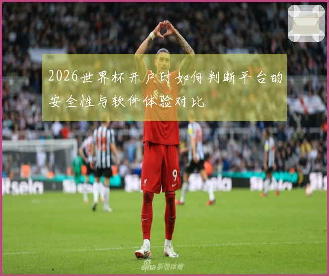 2026世界杯开户时如何判断平台的安全性与软件体验对比